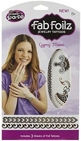 Shimmer and Sparkle Fab Foilz Body Art - Gypsy Moon