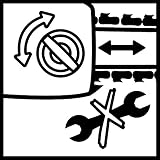 Einhell Elektro Kettensäge GH-EC 2040 (2000 Watt, 375 mm Schnittlänge, Oregon Kette und Qualitätsschwert, Rückschlagschutz und Kettenfangbolzen) - 9