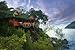 Produktbild Alu-Dibond-Bild 80 x 50 cm: "bungalow Thailand jungle landscape", Bild auf Alu-Dibond