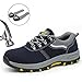 Produktbild SUADEX Damen Herren Sicherheitsschuhe Sportlich Trekking Wanderhalbschuhe Stahlkappe Arbeitsschuhe Hiking Schuhe Traillaufschuhe  46 EU,  06-blau