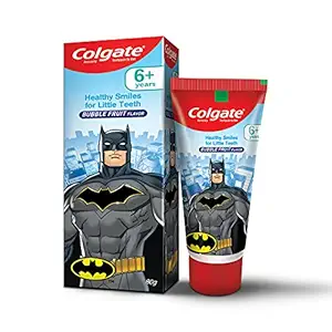 Colgate Kids Batman Anticavity Toothpaste For Cavity, Enamel Protection - 80g (Bubble Fruit Flavour)