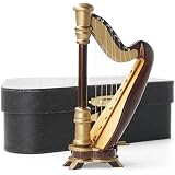 Odoria Miniatur Cello – 1:12 Puppenhaus-Deko Aus Holz Mit Koffer