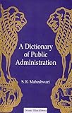 Image de A Dictionary of Public Administration