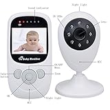 Baby Monitor Babyphone mit Wireless Digital Video mit Nachtsicht mit Zwei-Wege-Audio baby überwachungskamera - 4
