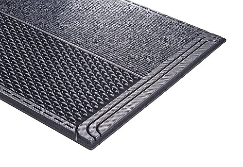 PUR|DualClean Design Fussmatte für Innen und Aussen in anthrazit metallic ca. 59 x 39 cm - 6