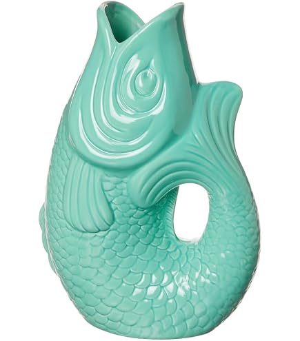 Pad Monsieur Carafon, Vaso Da Pesce, Brocca, Scultura Di Pesce