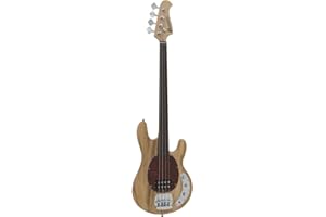 DIMAVERY MM-501 E-Bass, fretless, natur