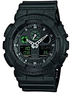 Casio G-Shock – Herren-Armbanduhr mit Analog/Digital-Display und Resin-Armband – GA-100MB-1AER