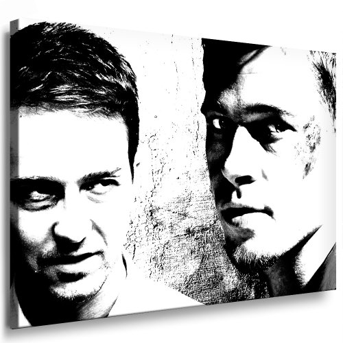 Fightclub 'Imagen sobre Kunstbrüder Brad Pitt Fight Club de 100 x 70 cm/lienzo montado en bastidor/lienzo Imágenes, pared Imágenes, Pop Art Cuadro, de - Póster decorativo imágenes
