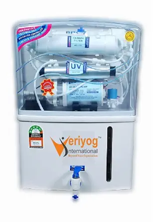 Healthy Water RO+In-tank UV Water Purifier with Minerals A-Q-U-A