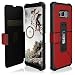 Produktbild Urban Armor Gear Metropolis Folio nach US-Militärstandard für das Samsung Galaxy S8+ (rot) [Verstärkte Ecken | Sturzfest | Antistatisch | Vergrößerte Tasten | Magnetverschluss] - GLXS8PLS-E-MG