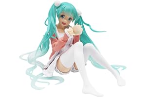 Ksopsdey Hatsune Miku Action Figure, Miku Ornaments, Miku Anime Figure Character Statue Collectibles Figurine Decoration Collectibles Ornament Gift for Fans Kids