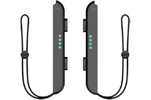 TSUOUKL 2 Paket Handledsrem för Controllers, Handledsrem för Switch Joycon-fodral för Controllers Justerbar Handledsrem