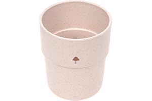 LÄSSIG Barnmugg dryckeskopp kopp barnsele utan melamin, BPA-fri, för diskmaskin och mikrovågsugn/mugg liten skog kanin