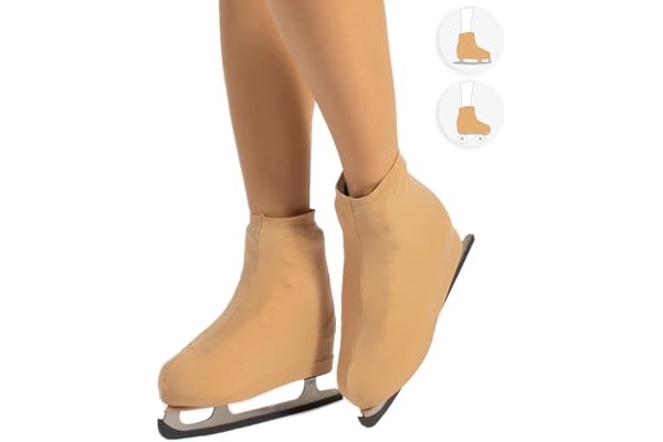 CALZITALY Couvre Patins de Patinage Artistique ou Roller pour Femme et Filles, 28-42, Fabriqué en Italie