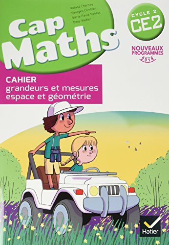 Cap maths ce2 cycle 2 edition 2016 - fichier d'entraînement + cahier de géométrie + dico de maths