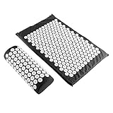 Body Head Foot Neck Massager Cushion Mat Set Acupressure Relieve Stress Pain Aches Muscle Tension Spike Yoga Mat with Pillow