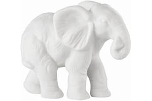 BAVARIA Słoń dziecko Elly z porcelany biszkoptowej biały matowy w jakości Rosenthal 7 cm w pudełku prezentowym