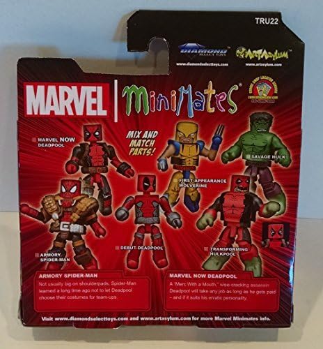 Marvel Minimates Marvel Now Deadpool and Armory Spider-Man TRU Exclusive Figure Pack by Minimates