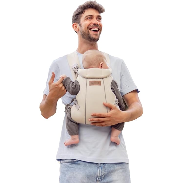 Porte-bébé 4-en-1 Infantino Staycool - Évolutif De 3.6kg à 18kg (8-40lbs) - Tissu Respirant, Design Ergonomique - Couleur Gris