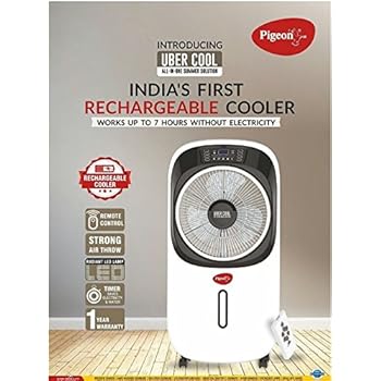 Pigeon Uber Cool 12776 2.5-Litre Air Cooler (Multicolor): Amazon.in