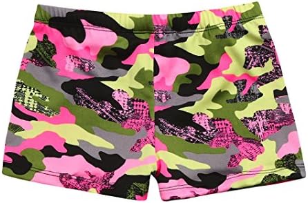 Dreamkon Newest Kids Baby Boys Striped Stretch Beach Swimsuit Swimwear Beach Trunks, Shorts Pants, Clothes For 2-8 Years Old (Camouflage,Multicolor) (Camouflage, Large)