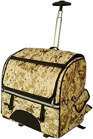 Dog Bag Pet Trolley Box Double Shoulder detachable design Bag Multifunctional Out Portable Backpack