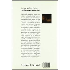 La lógica del terrorismo (Alianza Ensayo)