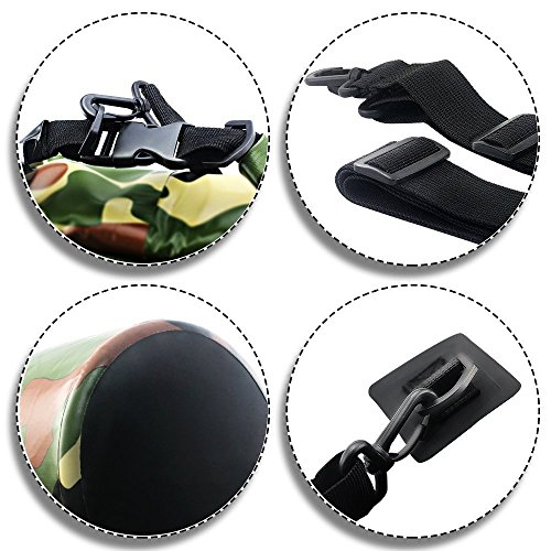 Wasserdichter Packsack, UWILD ® Rafting Taschen Dauerhaft Wasserdicht 20 Liter 30 Liter Dry Bag Beutel mit Wasserdichte Schutztasche Tasche Für Kajak, Wanderung, Camping, Skilaufen, Schwimmen, Am Strand, Radfahren und Wasser Sport (20L) - 5