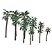 Produktbild 12pcs Warhammer Landschaftsbau Palm Baum Bäume Modelleisenbahn 15-8CM