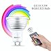 Price comparison product image Senweit Pack Of 10 GU10 3.5W Colour Changing LED Bulbs RGB Lighting Bright Energy Saving Mood Bulb Party Club Disco KTV Crystal Magic Ball Stage Effect Lights Lamp 16 Colour With Remote Control