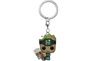 IOSCDH Groot Decoración de Cumpleaños, Groot Llavero Figure Keyring Cute Cartoon Star Pareja de Dibujos Animados Llavero de Coche Hembra, Perfecto como Regalo