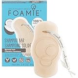 Foamie Shampoo solido con olio di cocco per capelli e proteine del grano che nutre e ripara i capelli secchi Shampoo 100% veg