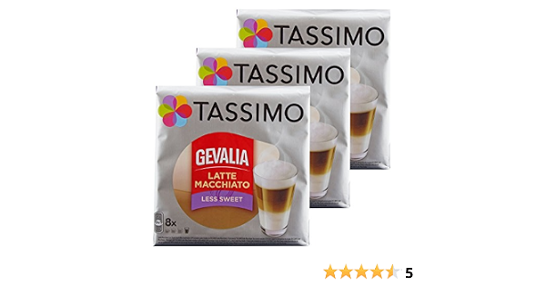 Tassimo Gevalia Latte Macchiato Less 