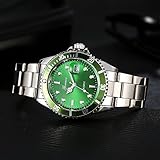 Kycut Schweizer Herren-Armbanduhr, modisch, Militär-Stil, Edelstahl, Datumsanzeige, Sport-Quarzuhrwerk, analoge Armbanduhr