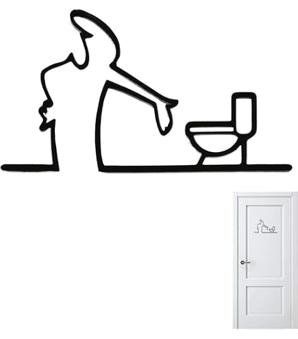 Adesivo bagno testo regole bagno