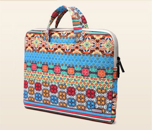 ZiXing 15 6 zoll Laptoph  lle Bohemian nationalen Stil Laptop Schutztasche Ultrabook Sleeve f  r Apple Macbook  Acer  Asus  Dell  Fujitsu  Lenovo  HP 