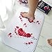 Produktbild Blut Badteppich, shayson British Bloodstain Mats Creative Spuren Badematte Teppich Teppich Wasser rutschfest