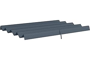 Outsunny Retractable Pergola Roof, Sun Shade Cover, UV30+ Protected Replacement Canopy Fabric for 3 x 2.15m Pergola, Dark Grey