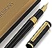 Produktbild Dryden Luxus Füllfederhalter [Heftig Schwarz] | Moderne Klassik Limited Edition | Executive Füllhalter Set | Vintage Kugelschreiber Collection | Kalligraphie | Ink Refill Konverter