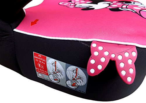 MISS MINNIE DOTS DREAM KINDERSITZERHÖHUNG SITZERHÖHUNG AUTOSITZ KINDERSITZ 15-36 kg GRUPE II ; III+Gratis mini Haribo Goldbären - 4