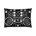 Home Decor Custom Hercules-DJ Vintage Zippered Pillow Case Twin Sides 20x30 Inch