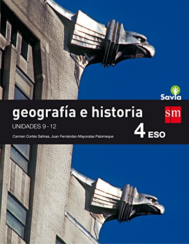 Geografía e historia 4 ESO Savia TrimestresPack de 3 libros