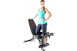 Marcy Eclipse UB9000 Adjustable Weight Bench - Black/Red