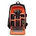 Produktbild DCRYWRX DSLR-Kameratasche mit Laptop-Tasche Wasserdichter Regen Deckel 16 Zoll Rucksack-Notebook-Tasche Für Canon, Nikon, Sony,Orange