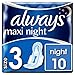 Produktbild Always Maxi Night Binden Mit Flügeln, Größe 3,  (4 x10 Stück)