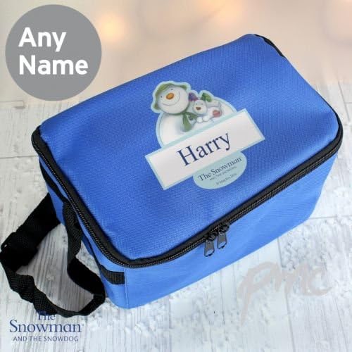 Personalised The Snowman and the Snowdog Lunch Bag