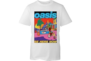 ROCK OFF OFFICIALLY LICENSED PRODUCTS Oasis Be Here Now Illustration Official Tee T-Shirt Mens Unisex