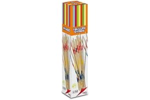 Cayro – Klassisches Mikado-Spiel – 26 Holzstäbchen – Brettspiel zum Spielen mit der Familie – für alle Altersgruppen – Konzentration und Geschicklichkeit – für mehr als 2 Spieler
