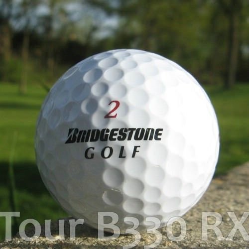 50 BRIDGESTONE TOUR B330 RX PALLINE DA GOLF / LAKEBALLS - QUALITÀ AAA / AA (A / B GRADE) - NELLA SACCHETTO A RETE